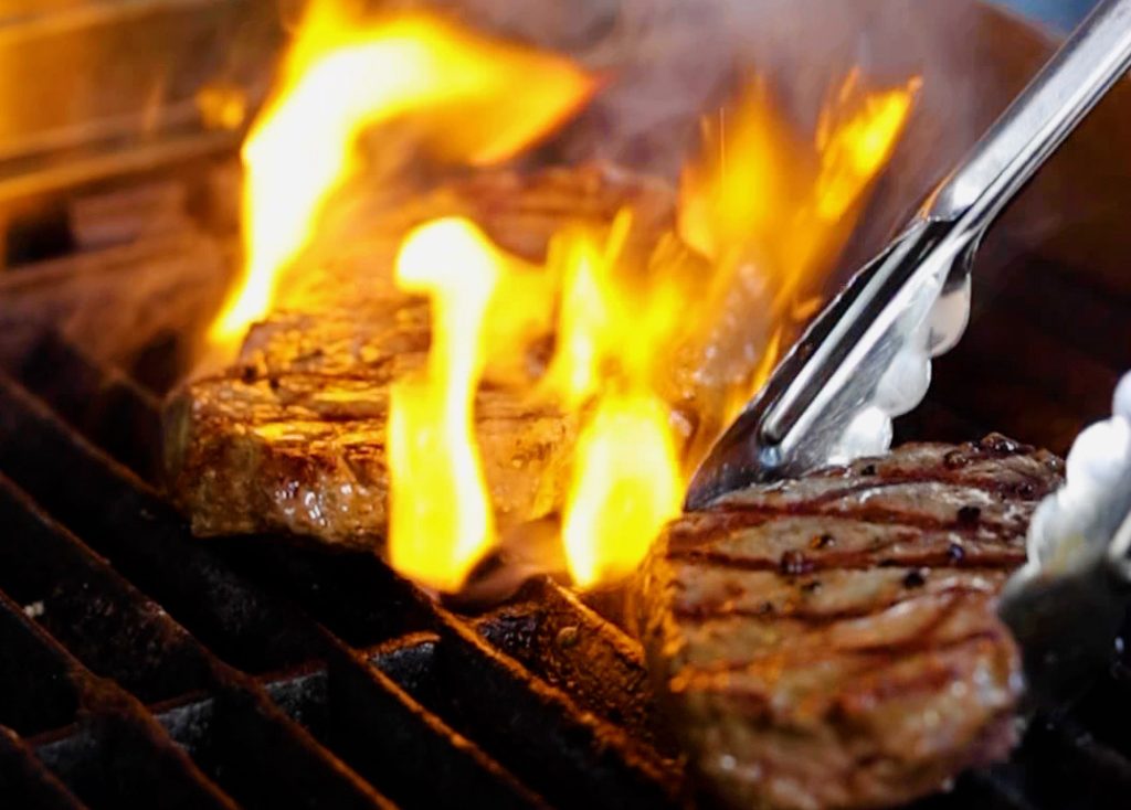 Steak Reel flame grill old vicarage hotel restaurant bridgwater somerset IMPACT 20twenty - food and commercial photographer and video .00_00_01_09.Still001